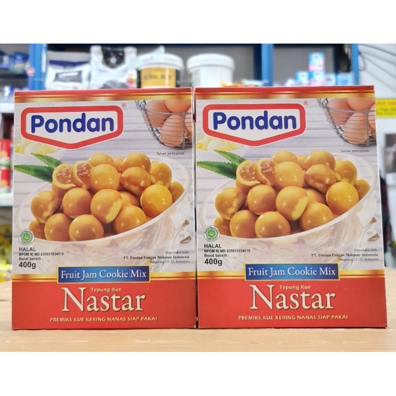 Pondan Nastar 400gr/Tepung kue Nastar/Tepung Nastar/Premix Nastar 400gr