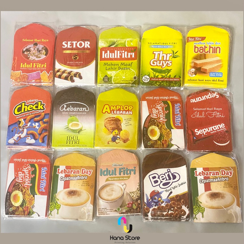 

(10 Pcs) Amplop lebaran motif Snack medium / Amplop Snack Lebaran / Amplop Snack Idul Fitri 2024