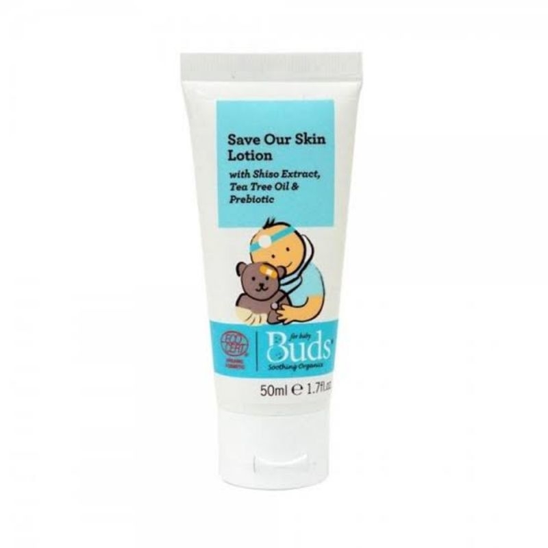 Buds Save Our Skin Lotion 50ml / Lotion Luka bayi &amp; Anak