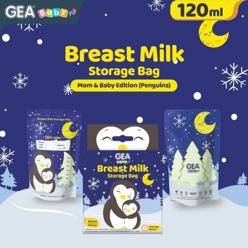 Gea kantong asi 120ml isi 30pcs /breast milk