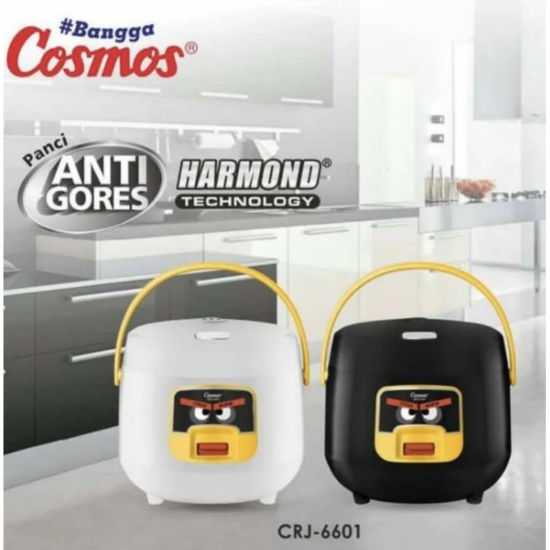 Magic Com Cosmos 0.8L 3in1 CRJ 6601 Harmond (Anti Gores) Rice Cooker Cosmos 0.8L