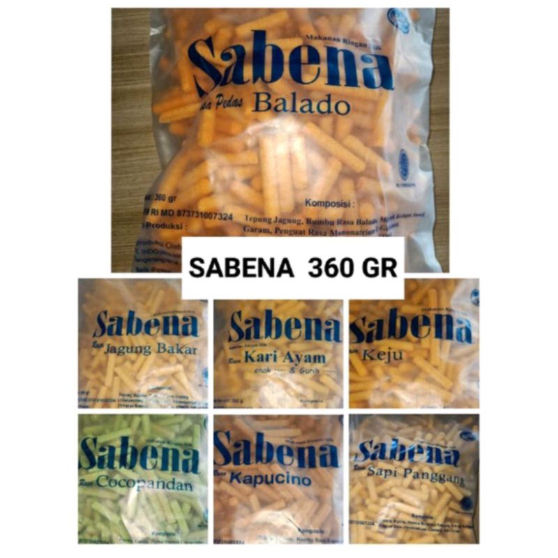 SABENA STICK SNACK KEMASAN 360GR