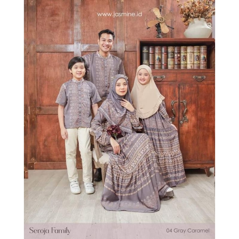 SARIMBIT JASMINE 2023 - SEROJA FAMILY GRAY CARAMEL SARIMBIT KELUARGA - IED SERIES FAMILY