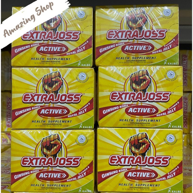 

EXTRAJOSS ACTIVE Royal Jelly - Extra Joss Suplement