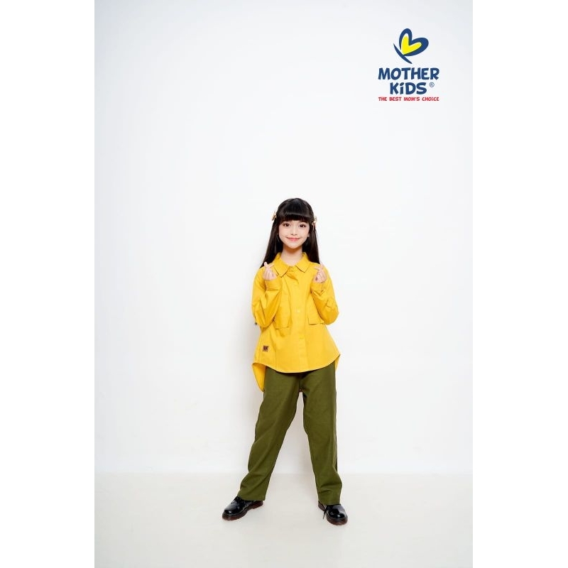 Ready ‼️Set Kulot Girl Tatum Premium by Motherkids Set Kulot Anak Premium