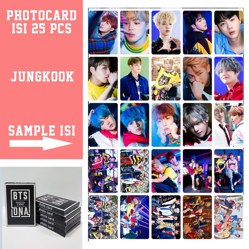 Photocard BTS winter package dll 1 set