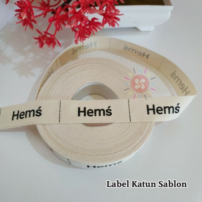 

Label hijab/baju bahan katun
