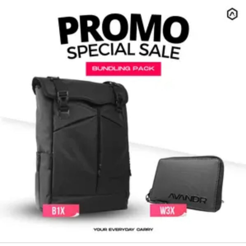 Special paket bundlinv  tas B1x avandr dan w3x dompet