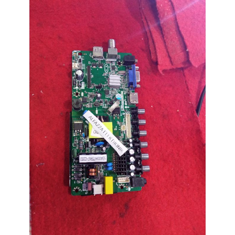 Mb Coocaa 24E100 - Komponen Tv Led Coocaa 24E100 - Mainboard Motherboard Mb Mobo Tv Led Coocaa 24E10