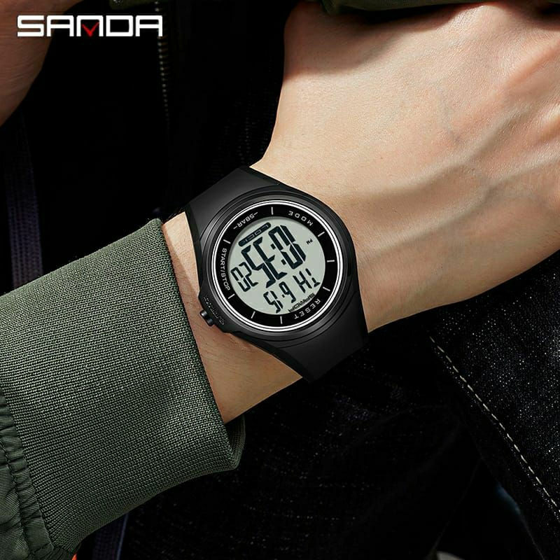 SANDA 2131 ORIGINAL JAM TANGAN PRIA DIGITAL TAHAN AIR TERLARIS