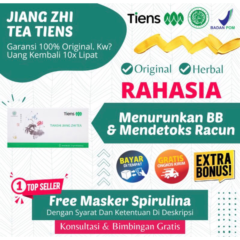 

(BISA COD) JIANG ZHI TEA SUPLEMENT PENURUN BERAT BADAN HERBAL ORIGINAL EXTRA SLIM FIT TEA TEH PELANGSING TUBUH PERMANEN DETOX TEA