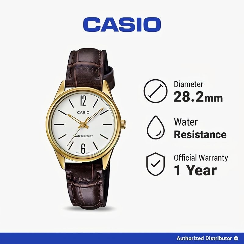 Jam Tangan Casio MTP V005GL 7B Original Casio Men Watch MTP-V005GL