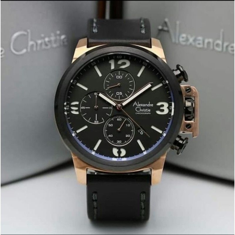 JAM TANGAN PRIA ALEXANDRE CHRISTIE  6280 ORIGINAL