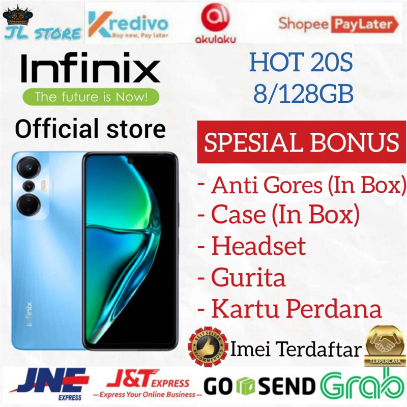 INFINIX HOT 20S RAM 8/128GB GARANSI RESMI INFINIX