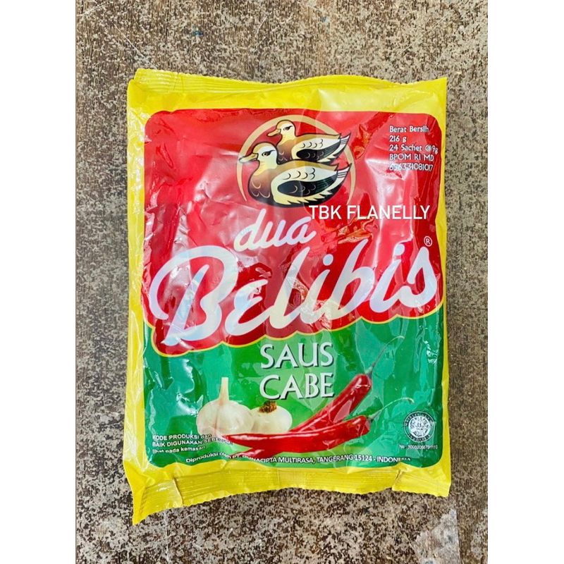 

Sambal dua belibis sachet 24’s x 9gr