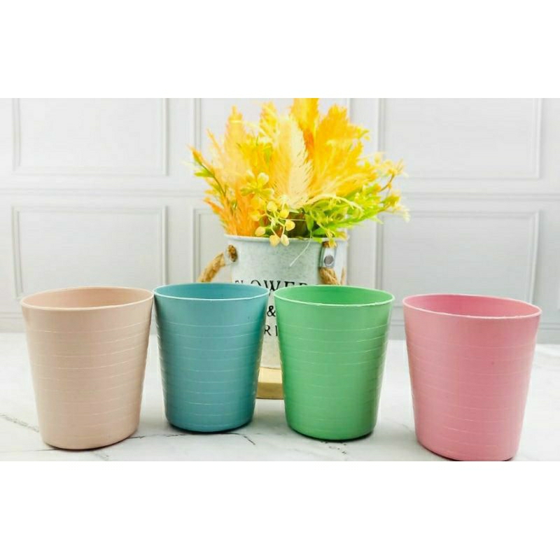 ISI 50 PCS SOUVENIR PERNIKAHAN GELAS KEMASAN PLASTIK