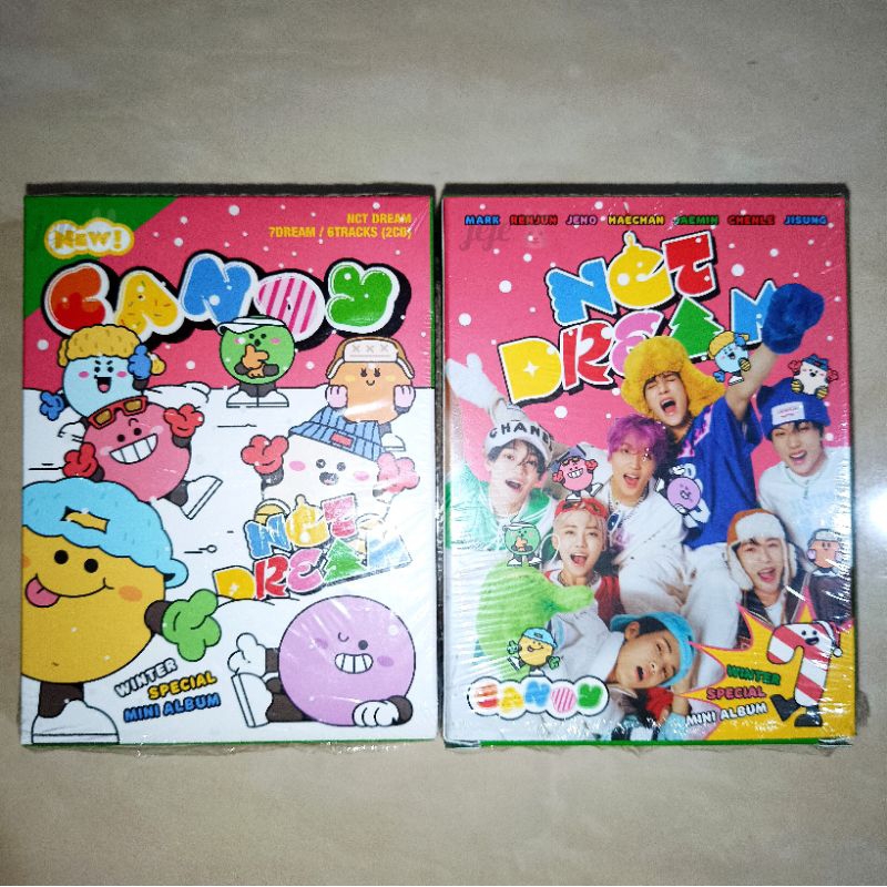 ALBUM CANDY SPECIAL VER NCT DREAM UNSEALED FULLSET RENJUN CHENLE JISUNG