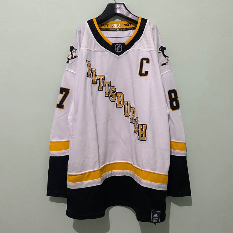 JERSEY NHL HOCKEY ADIDAS PITTSBURGH PENGUINS CROSBY #87