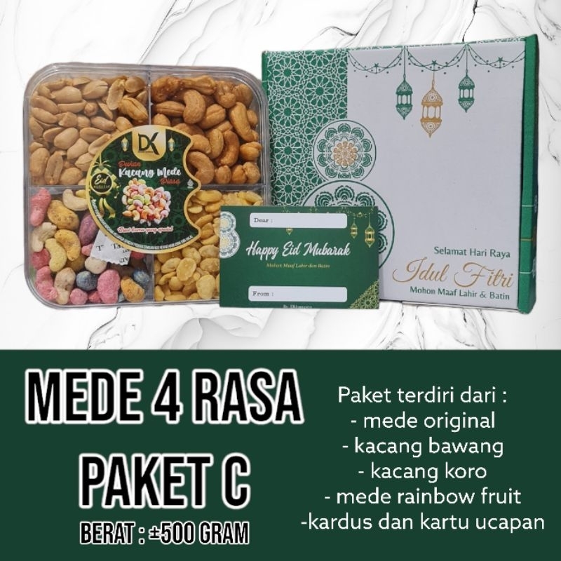 parcel lebaran hampers ramadhan hampers Kacang Mede super 4 rasa kacang Mede 4 rasa madu kacang mede rasa rasa