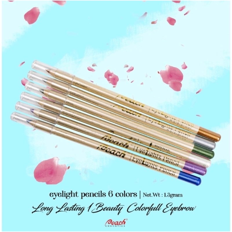 Peach Eyelight Pencil Beragam Warna dan Berkualitas Eyebrow Pencil Peach