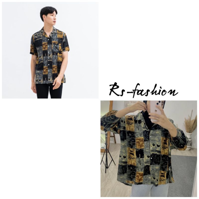 BLOUSE OVERSIZE COUPLE-Lee couple