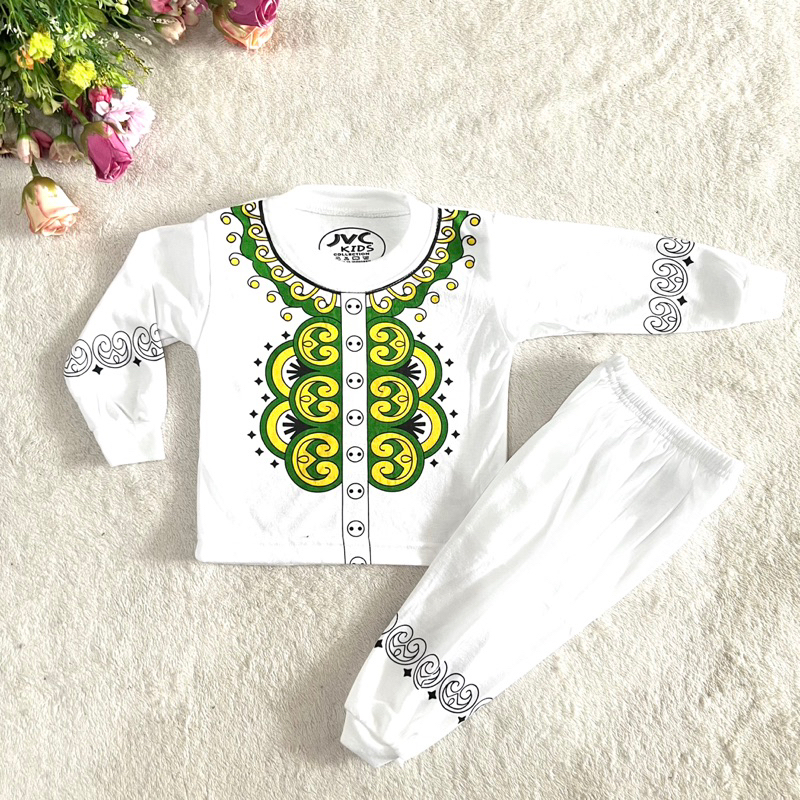 Setelan Koko Anak 3 4 5 6 7 8 9 10 11 12 Bulan-1,5 Tahun Anak Cowok Laki laki set muslim lucu kekinian terbaru baju koko ( Setelan Koko Al- Fatih )