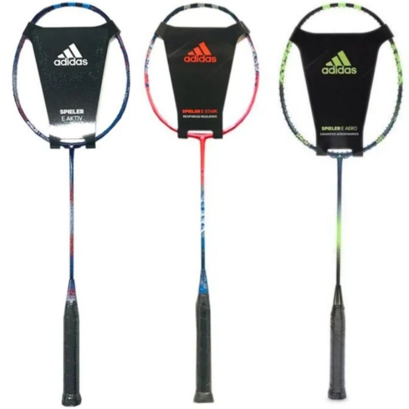 Raket Badminton Adidas Spieler E Aero / E Stark / E Aktiv 100% Original