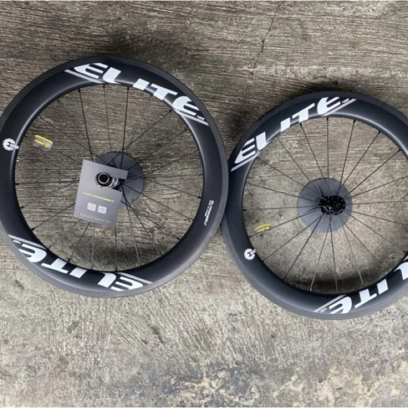 wheelset elite carbon 20 451 rim brake ubrake vbrake new murah