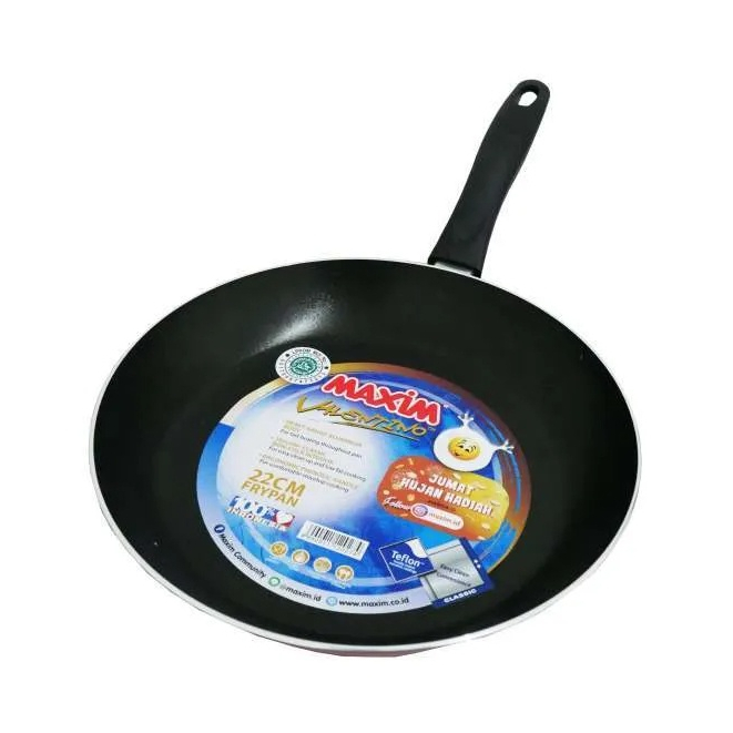 Maxim Valentino Fry Pan Penggorengan Teflon 22Cm