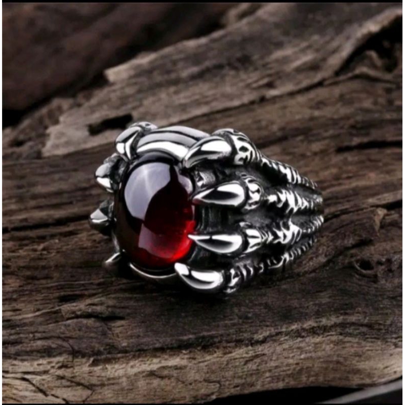 cincin cakar naga pria wanita
