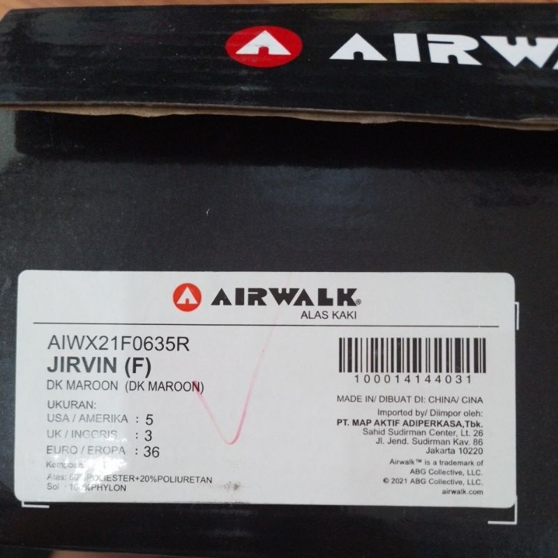 Sepatu Airwalk Jirvin (F)