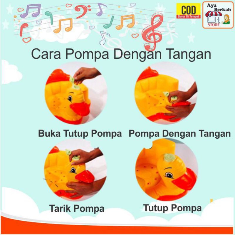 [rumahbayipdg] Sofa balon bayi sofa tiup kursi angin kursi makan bayi sofa bebek