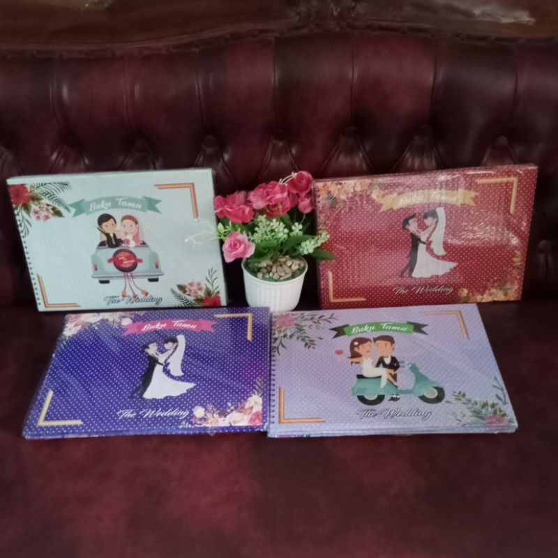 

BUKU TAMU PERNIKAHAN WEDDING