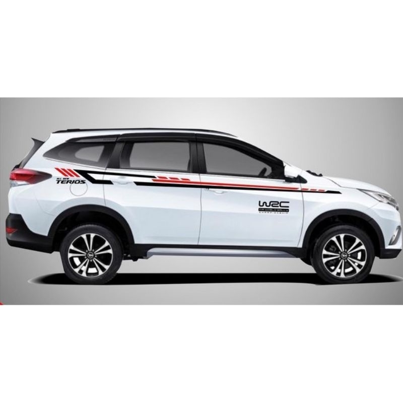 stiker mobil Terios stiker body samping