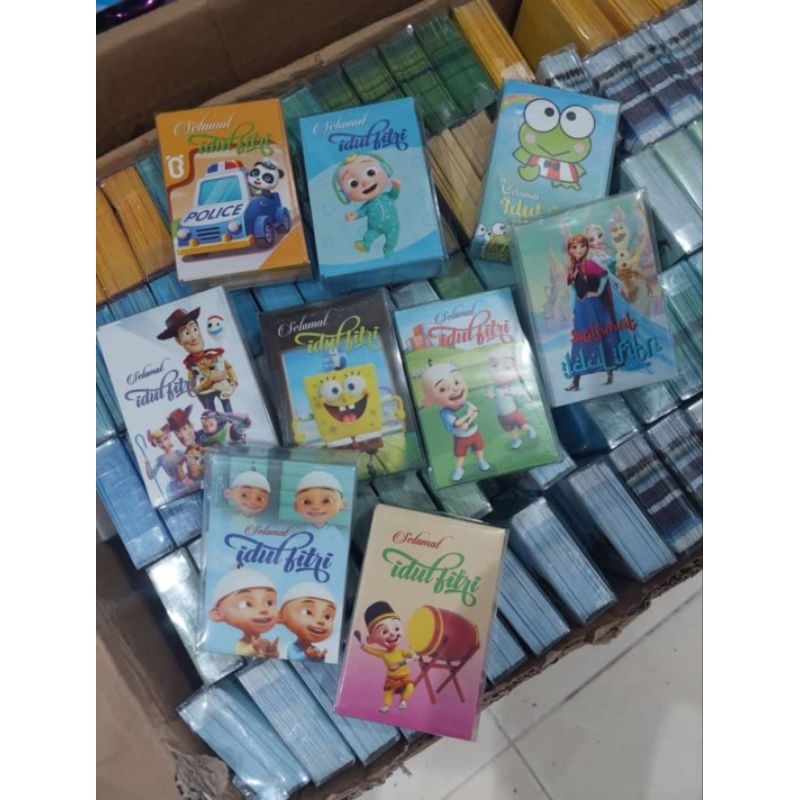 

HANANIA008.AMPLOP LEBARAN ISI 50PCS AMPLOP UNIK MURAH ANGPAU LEBARAN 2023