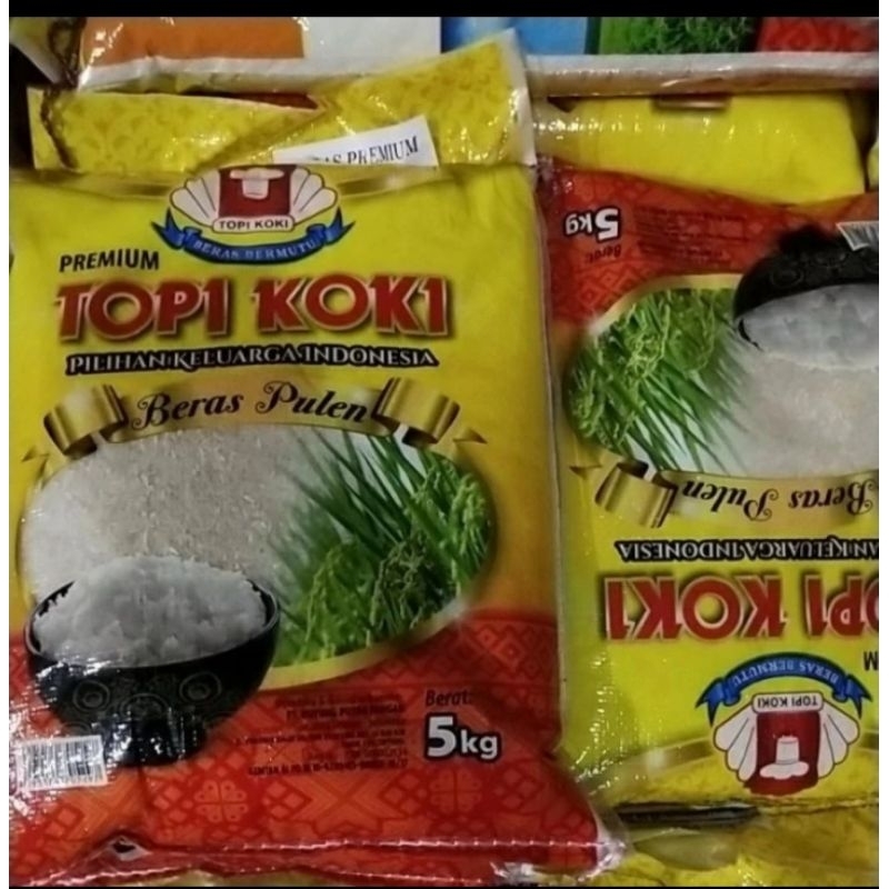 beras topi koki 5 kg