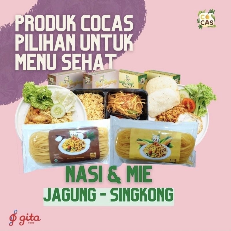 Mie Kering Singkong Cocas 200g