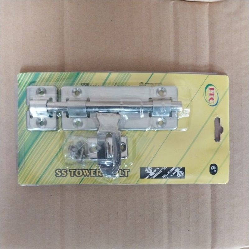 grendel slot overpal grendel lubang gembok 6 inch