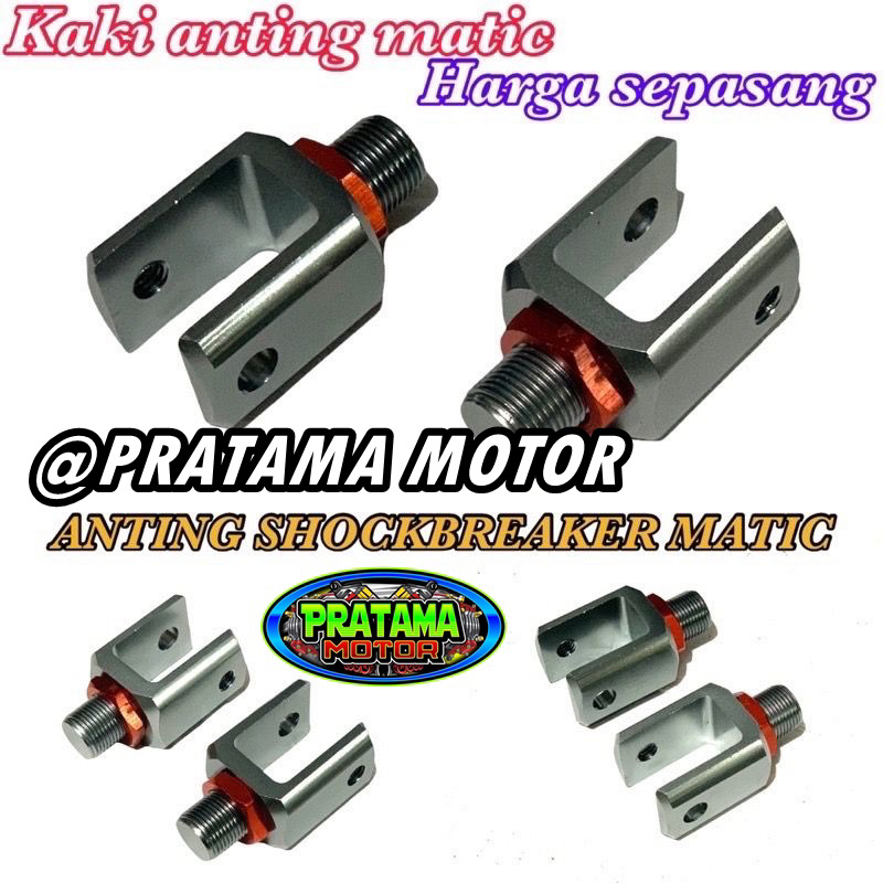 COD Anting Shokbreakber Belakang Anting Shok Matic Pangkon Sambungan Dudukan Shok Belakang Matic