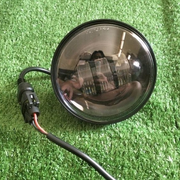Foglamp Led Daymaker 4.5Inch Import Mobil Motor Panther C70 Pispot 2 Warna Terang