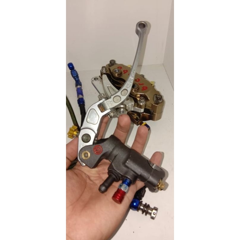 master rem brembo radial handle pake crg + kiri CRG GP (second)