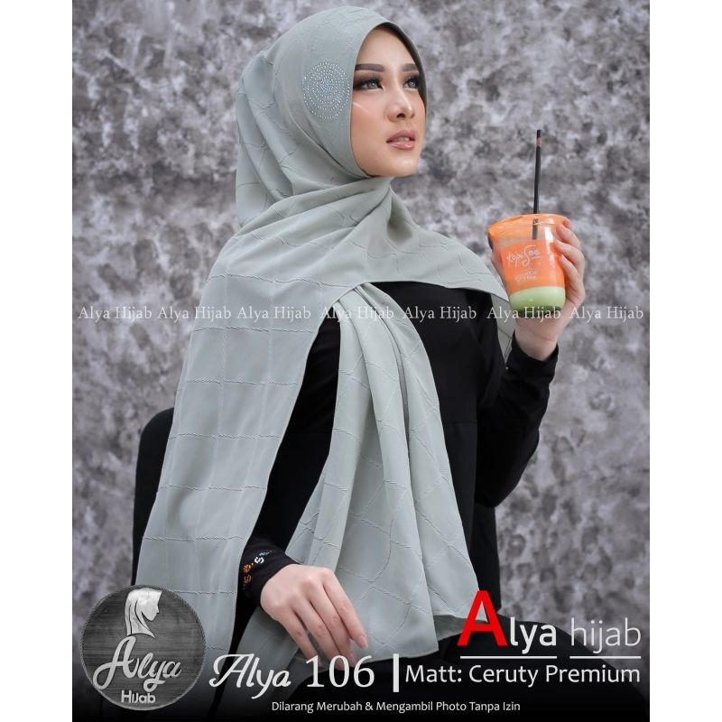 Jilbab Khimar Instan Alya 106 Ori Alya Hijab