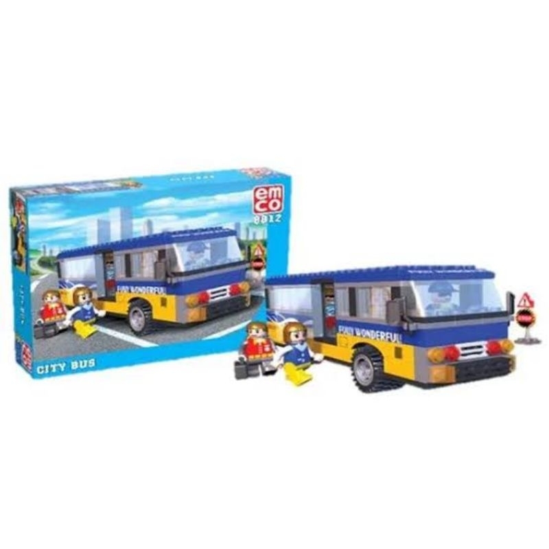 EMCO BRIX CITY BUS 8812 / MAINAN BUS EMCO / MAINAN EDUKATIF