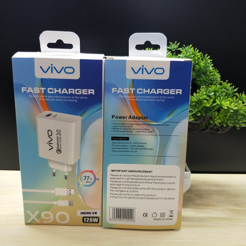 ALL Charger Vivo X90 Micro Type C Batok Berat SuperVooc Fastcharging Charger Vivo Terbaru terpopuler murah lebay