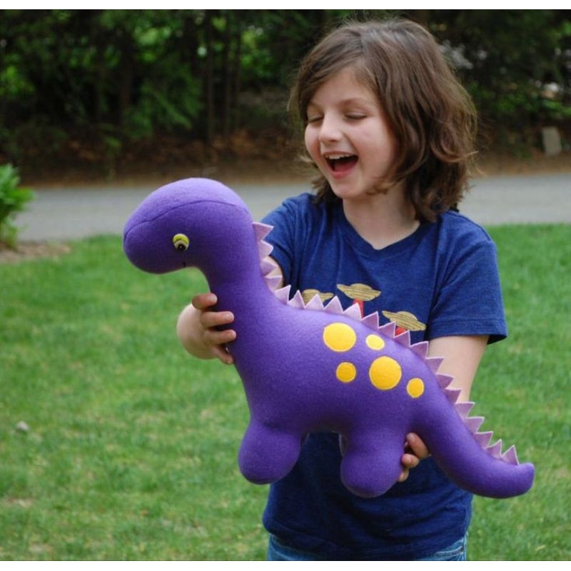 Boneka Dinosaurus size XL 45cm SNI