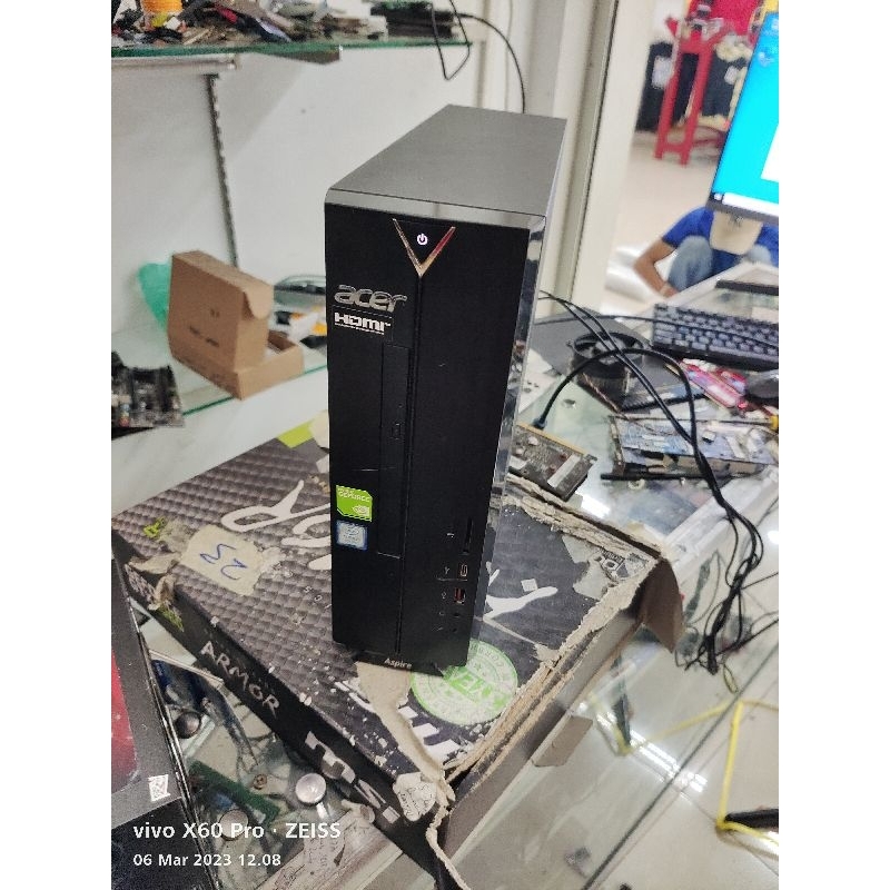 cpu Acer aspire xc885 core i5-8400 gen8 ssd128gb ram 8gb ddr4