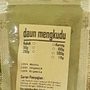 

[ORIGINAL] TERBAIK HERBAL BUBUK DAUN MENGKUDU/PACE KERING- 1 KG