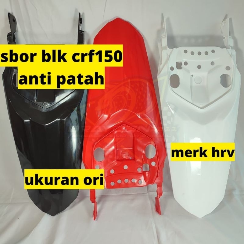 Spakbor belakang crf 150 l 2018 ori Sepakbor crf 150l 2018 HRV Slebor belakang crf 150L 2018 model o