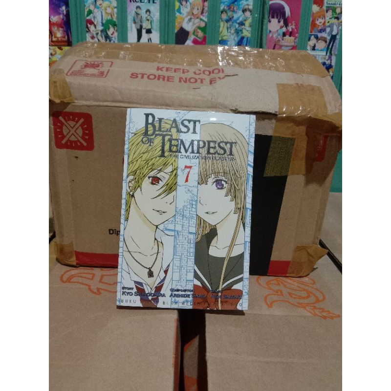 Komik blast of tempest vol 7 segel / komik blast of tempest 7 segel