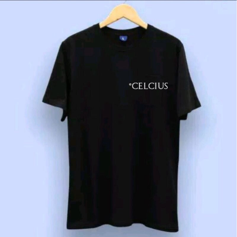 kaos Celcius simple kaos pria wanita distro
